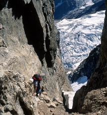 Climbing the East Ridge of Thunder Peak