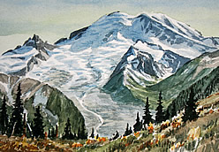 Mount Rainier from Sunrise.
