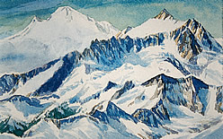 Mount Baker and Shuksan.