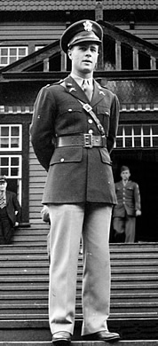 Duke Watson at the Columbia Icefields, 1942.