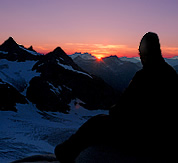 Sunset over South Cascade Glacier. © Jason Hummel 