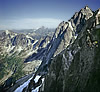 The North Face as seen from Frenzelspitz in September 1961. © Ed Cooper