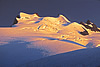 Sunset on Mt. Challenger and the Challenger Glacier. © Ed Cooper