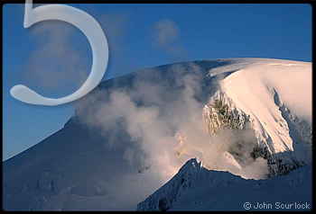 Volcanic steam and Mount Baker. Photo © John Scurlock.