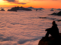 Quiet Reveille on Mt Blum. Photo &copy; Kevin Thurner.