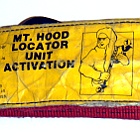 MLU sewn into a shoulder strap.