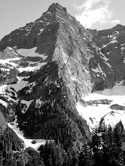 Buck Mountain, North Ridge at center. Photo © Jason Hummel.