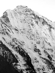 Colonial Peak, North Face. Photo &copy; Geoff Cecil.