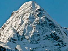 Pyramid Peak, NE Face. Photo &copy; Beau Carillo.