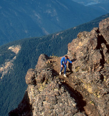 Near the summit