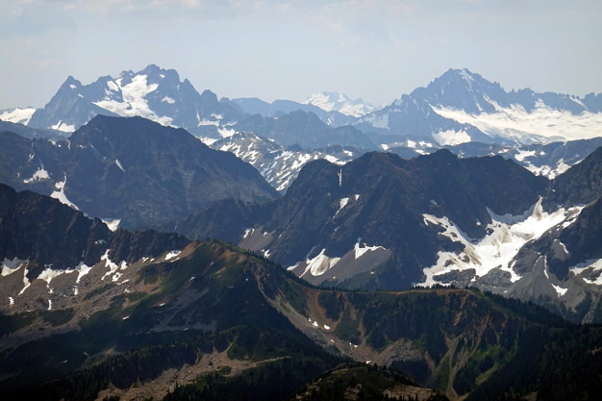 Crater Mountain view