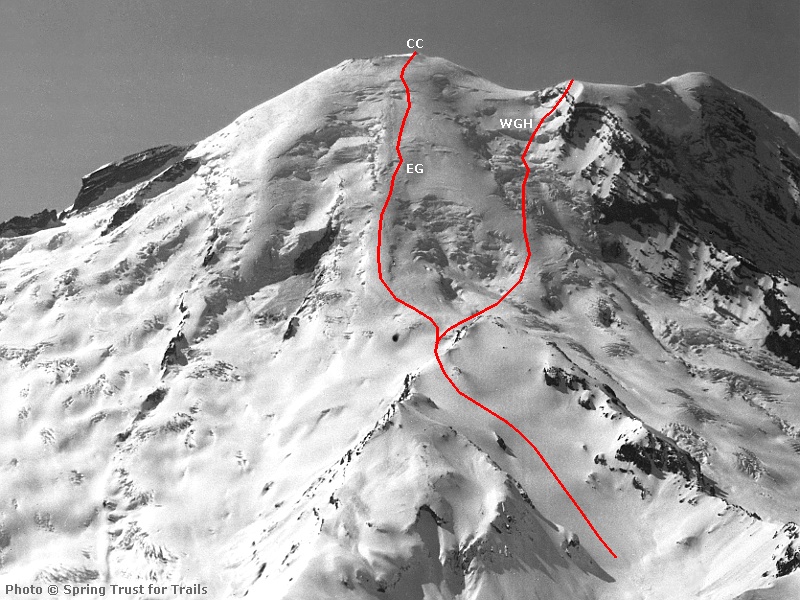 Mt Rainier, Emmons Glacier