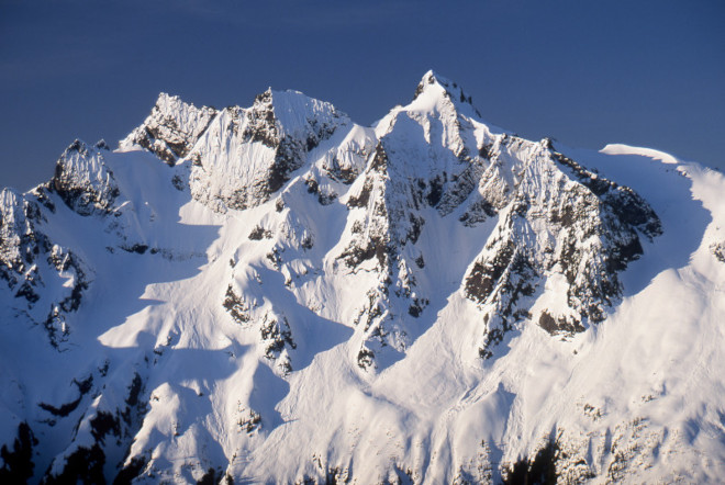 Mt Chaval from Snowking Mountain