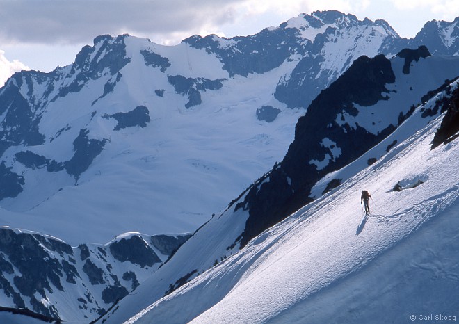 Traversing Mt Arriva