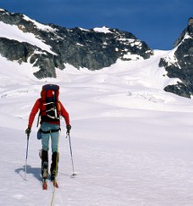 Lowell on Douglas Glacier