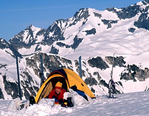 Carl at Arriva camp