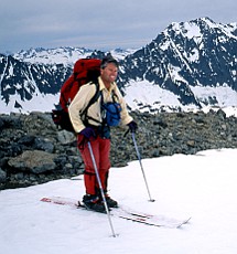 Carl near Sahale Glacier