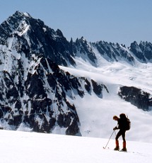 Dan on Fremont Glacier