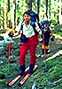 Trail skiing